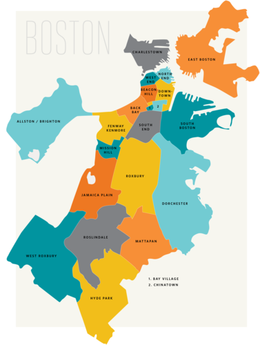 Boston District Clipart